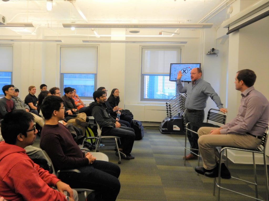 students with Terry Howerton